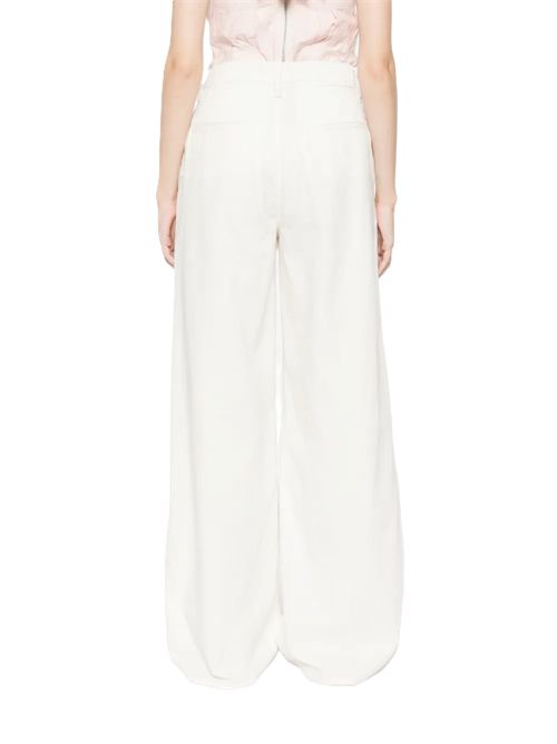 7 For All Mankindwide-leg jeans bianco Seven | 7U7G0X10LNI OSTUNI